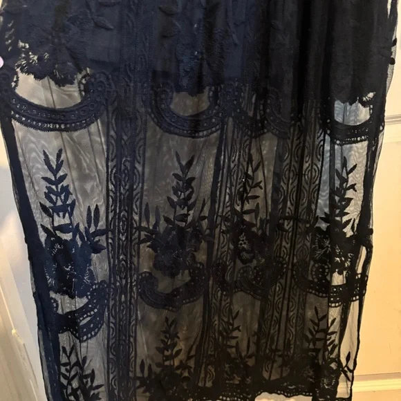 Altar’d State Black Lace Dress NWOT Size Large - Picture 2 of 10